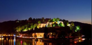 Le casino de Namur sur la citadelle