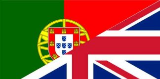 Drapeau Portugal Britannique