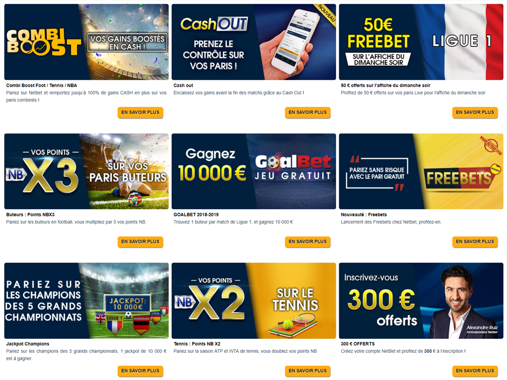 NetBet Promotions